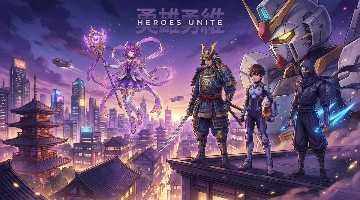 里番动漫动漫角色百科主视觉横幅